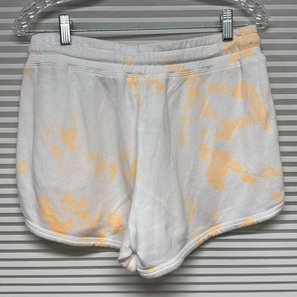 Sundry NWT Pop Orange Tie Dye Pull On Terry Shorts Size Medium - Picture 5 of 9